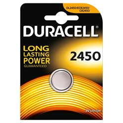 Niet-oplaadbare batterij Batterij Duracell Batterij 2450 K1 DURACELL SPEC. 80215450